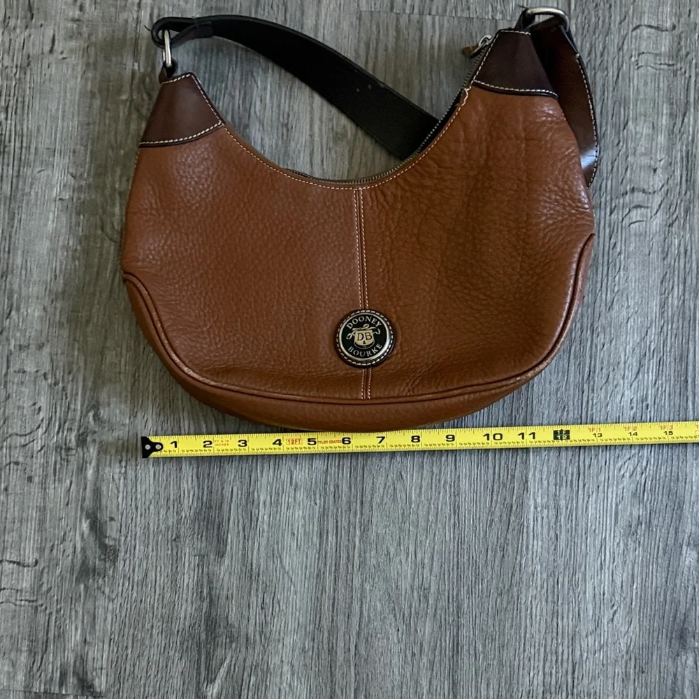 Dooney & Bourke Brown Leather Hobo Bag